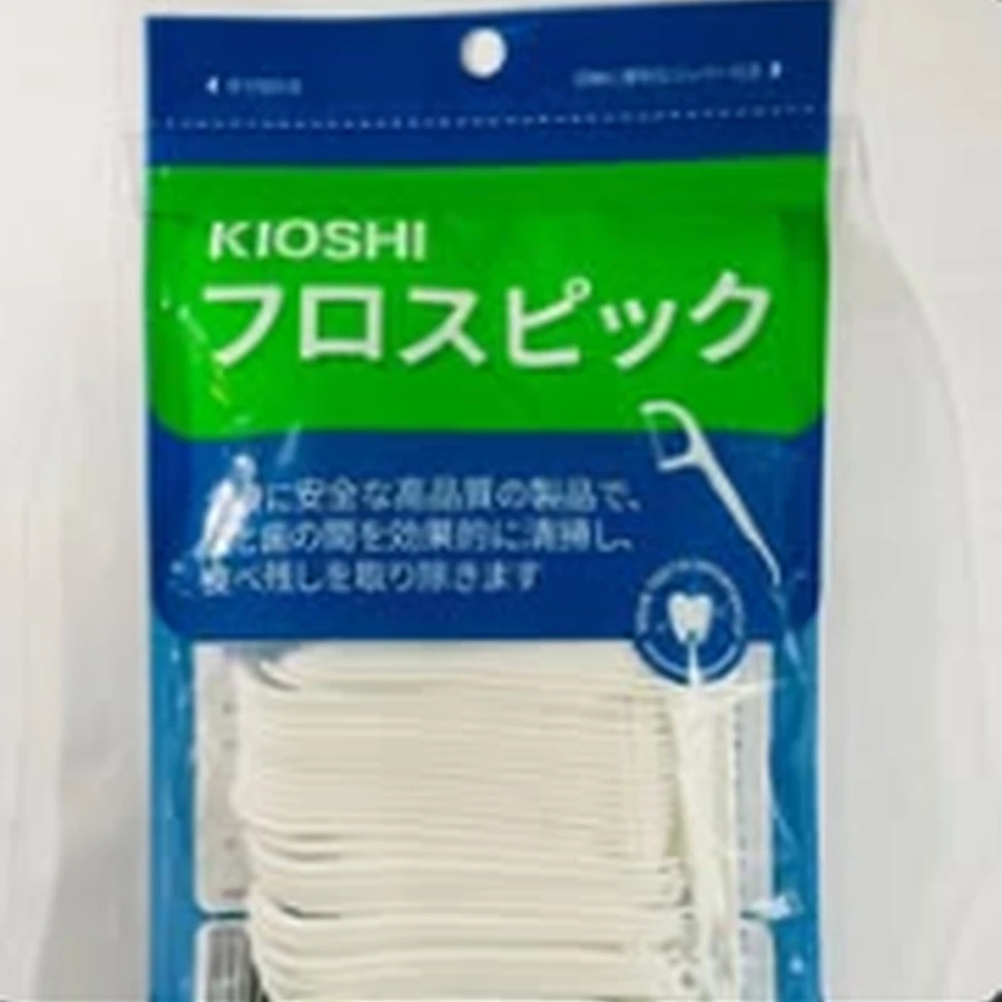 Tăm chỉ nha khoa KIOSHI – Gói xanh lá
